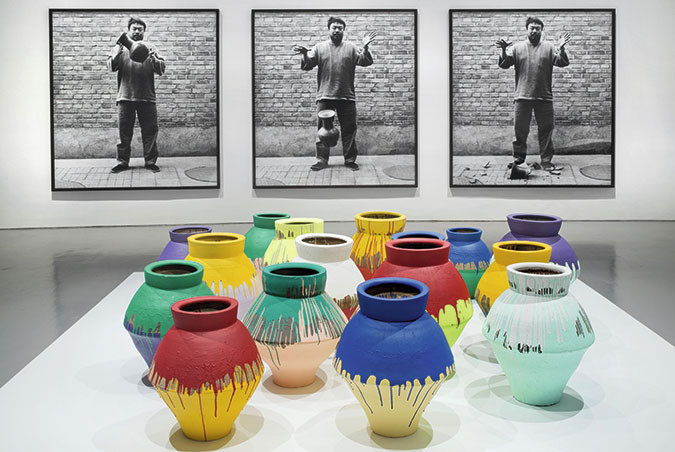 Colored Vases 