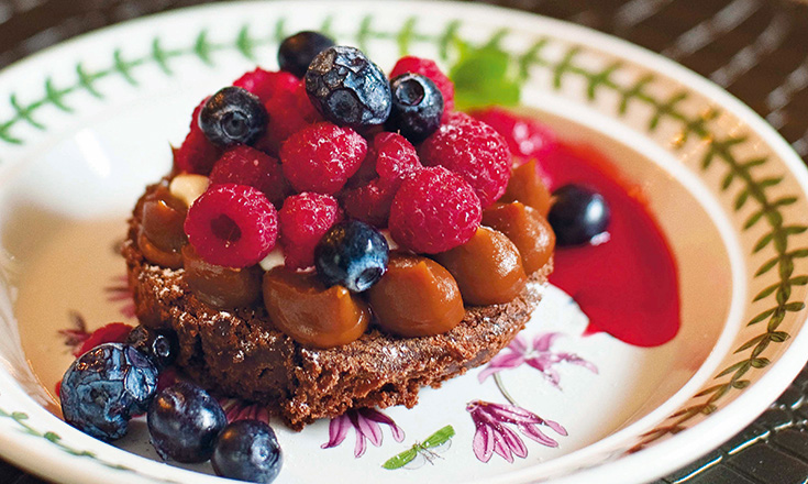 brownies con frutos rojos revista ed