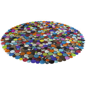 Alfombra - En serie Damien Hirst