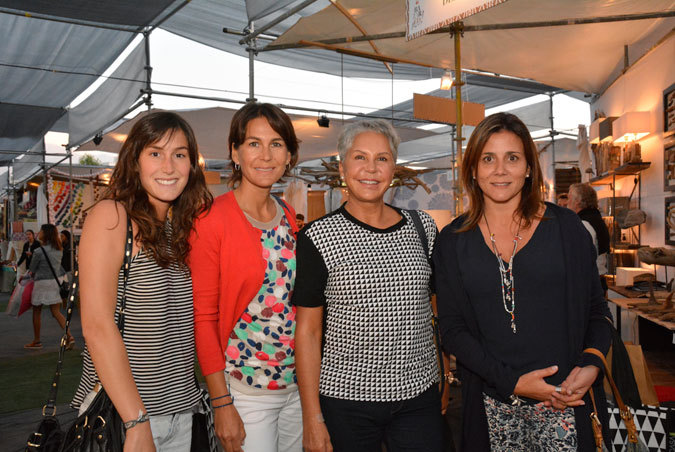 Josefina Moltedo, Loreto Fonzo, Carmen Cruzat y Koka Jander