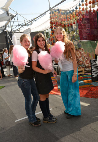 Jacinta Camus, Sofía Rodríguez y Margarita Larraín