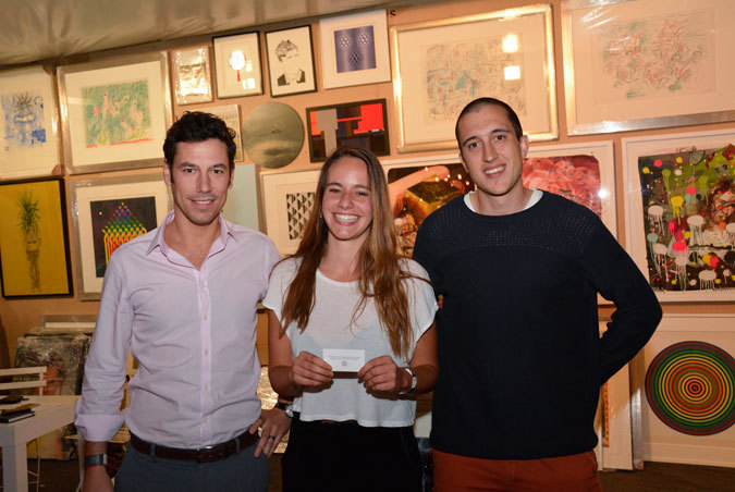 Nicolás Rodríguez, Josefina Andreu y Oscar Buttazzoni