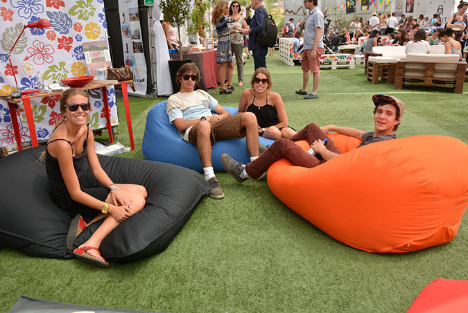 Valentina García, León García de la Huerta, Camila Izzo y Tomás Larraín