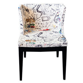 Silla - En serie Jean-Michel Basquiat