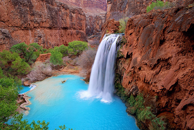 Cataratas Havasu, Gran Cañón. Estados Unidos