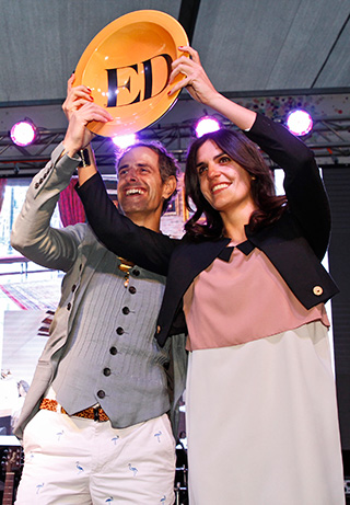 Hugo Grisanti y Kana Cussen, ganadores del Ranking ED en la categoría Mejor Decorador