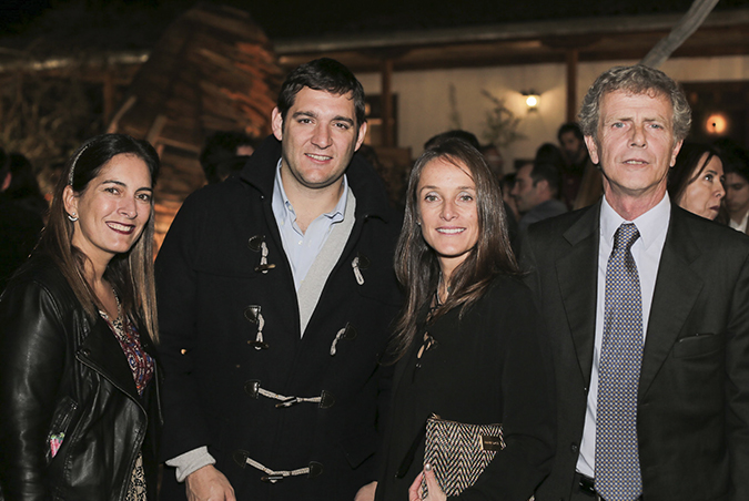 Carolina Escobar, Eduardo Goycoolea, Paula Echeverría y Marcos Malbrán