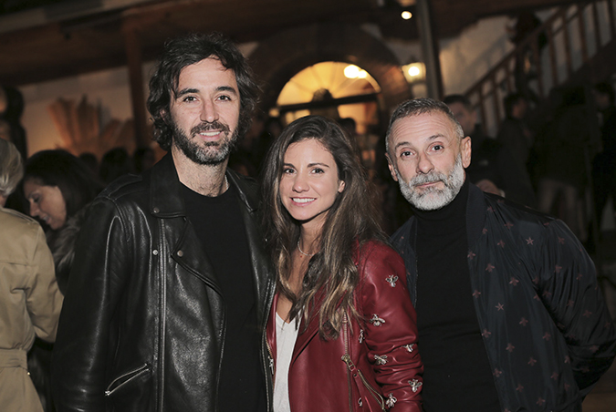 Gonzalo Saavedra, Karyn Coo y Luis Bellocchio