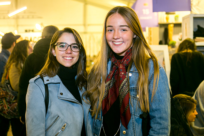 Catalina Reyes y Florencia López