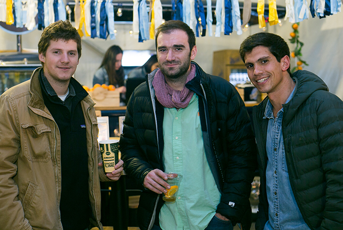 Tomás Guilisasti, Tomás Torres y Juan Pablo Castillo