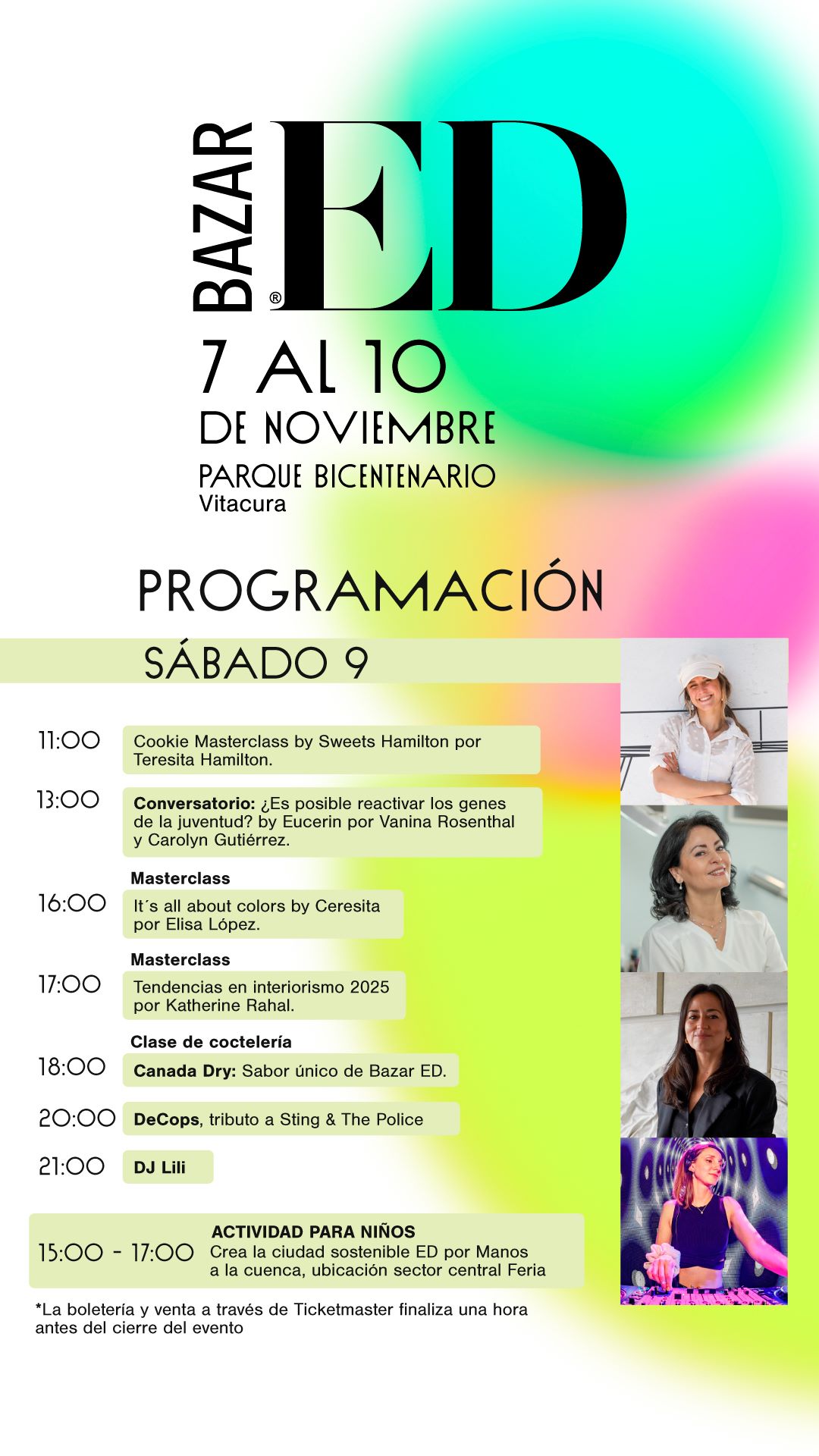 STORIES-BazarFERIA-Programacion-SABADO STORIES-BazarFERIA-Programacion-SABADO